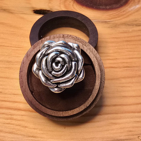 Ring Sterling Silver Flower