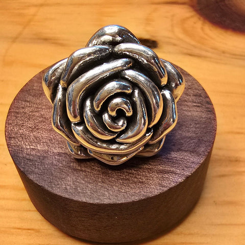 Ring Sterling Silver Flower