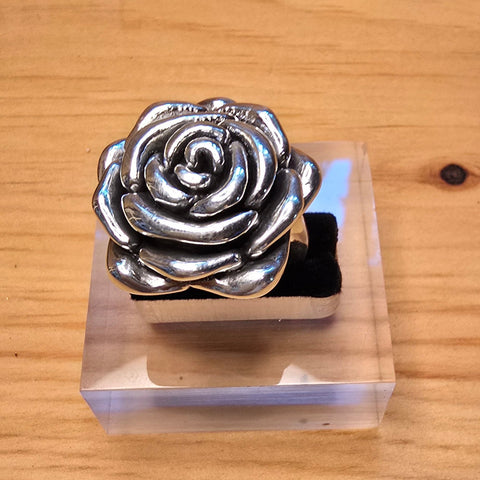Ring Sterling Silver Flower