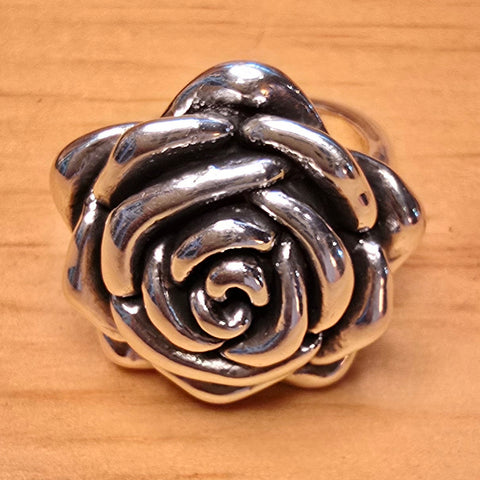 Ring Sterling Silver Flower
