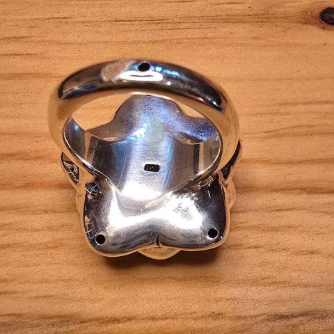 Ring Sterling Silver Flower