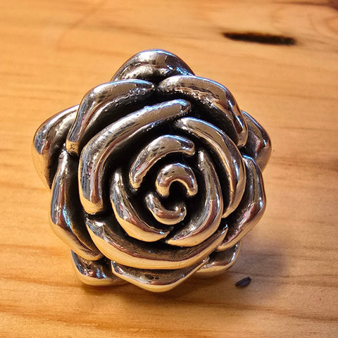 Ring Sterling Silver Flower