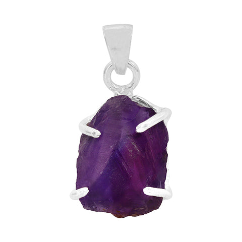 Pendant Sterling Silver Amethyst