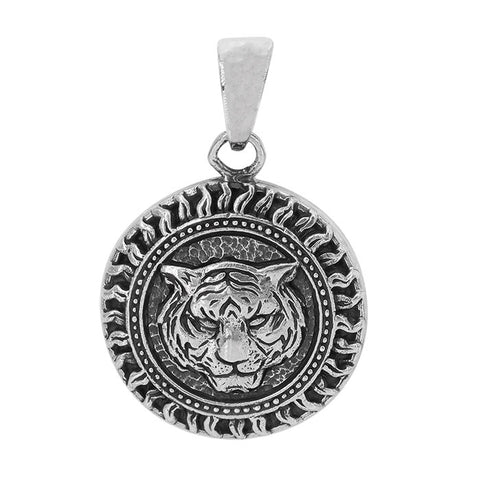 Pendant Sterling silver Tiger