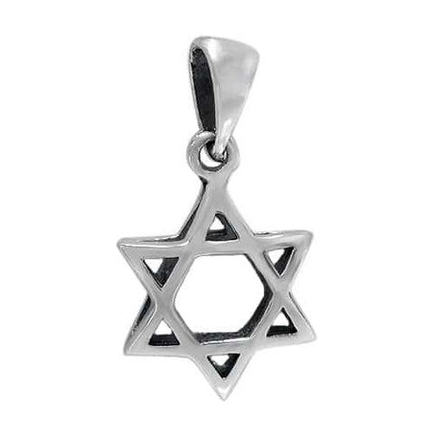 Pendant Sterling Silver Star of David