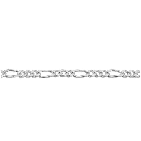 1 Anklet FARAH Sterling Silver Figaro