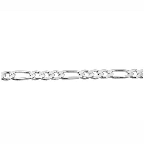 5.6mm Figaro Sterling Silver chain F150 Man 2