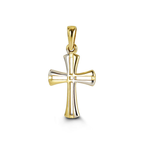 Pendant 10K Solid Gold Cross