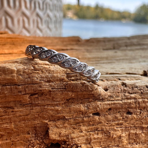 Ring Sterling Silver, Eternity
