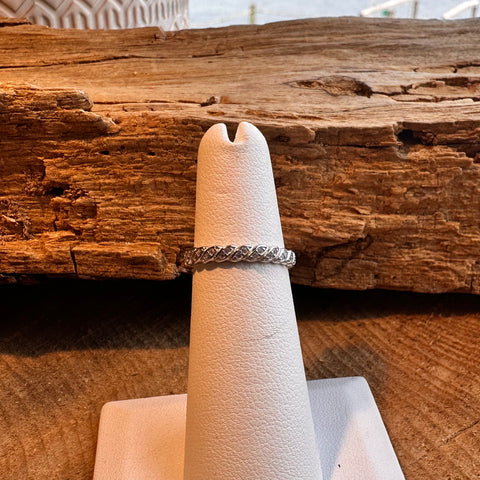 Ring Sterling Silver, Eternity
