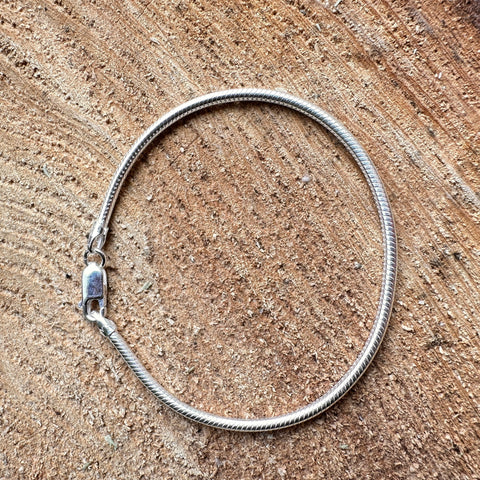 3 Bracelet MAGIC SERPENT Sterling Silver 2.3mm Magic Snake Chain