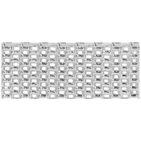 TUSKANY Sterling Silver Mesh Bracelet an industrial-inspired piece  925 Sterling Silver  Italy 3