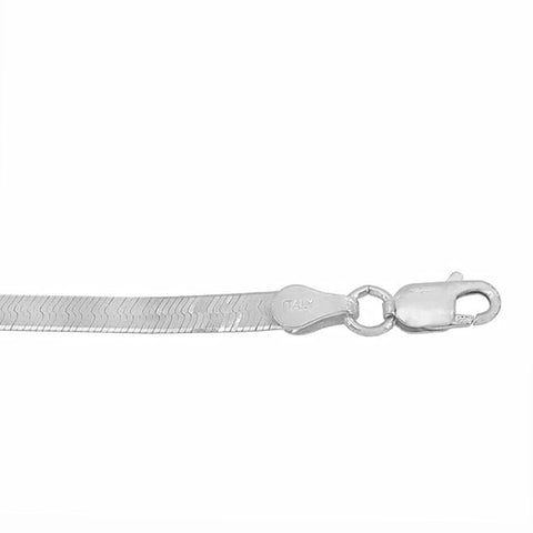 Anklet AMARA herring bone Sterling Silver 1