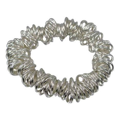 Bracelet Sterling Silver Round Loops
