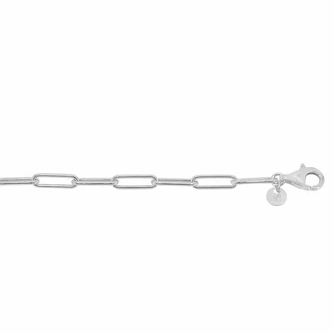 3.7mm PAPERCLIP Chain Sterling Silver
