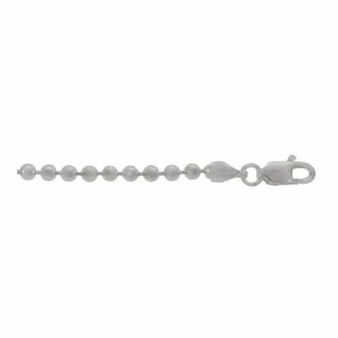 Chain PALOMA Sterling Silver 3mm Bead 7