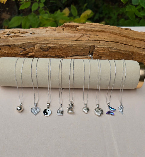 3 Pendant Sterling Silver love lock