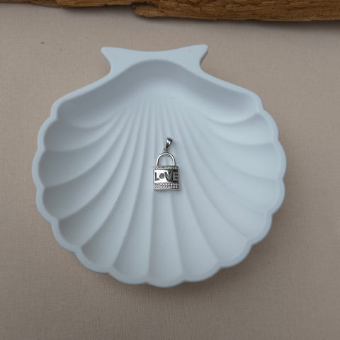 5 Pendant Sterling Silver love lock