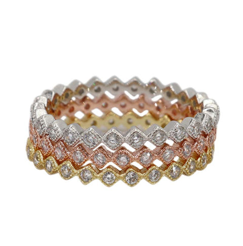 Ring Sterling Silver, CZ