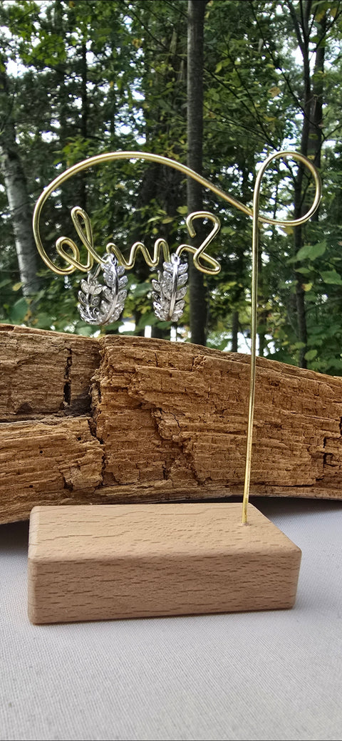Hoop Sterling Silver Floral Small Earrings