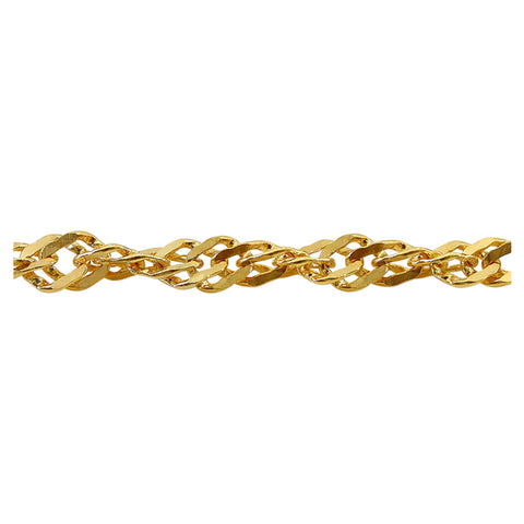 2mm SINGAPORE Solid Gold Chain 10K