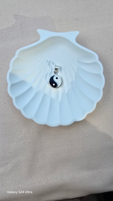 Pendant Sterling Silver, Yin Yang