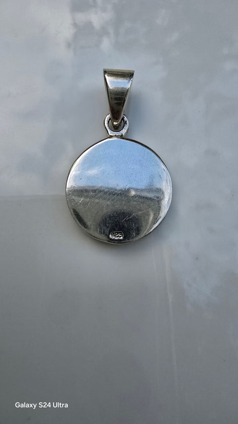 Pendant Sterling Silver, Yin Yang