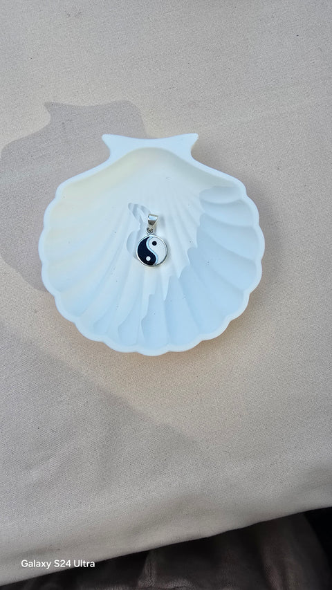 Pendant Sterling Silver, Yin Yang