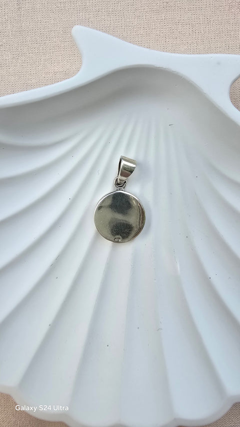 Pendant Sterling Silver, Yin Yang
