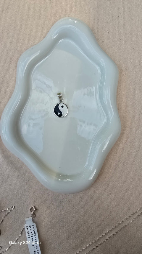 Pendant Sterling Silver, Yin Yang