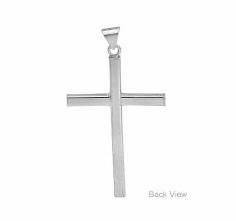 Pendant CROSS Sterling Silver Diamond-Cut: 26x39mm