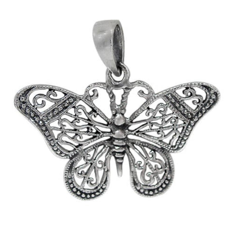 Pendant Sterling Silver, butterfly