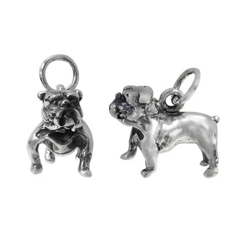 Pendant Sterling Silver, Bulldog