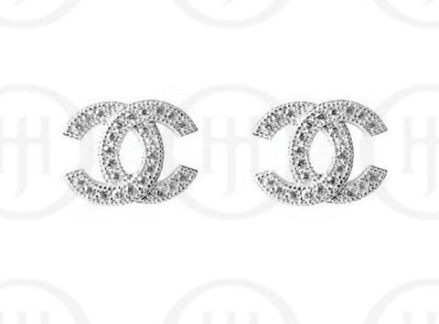 Stud Earrings with zirconia