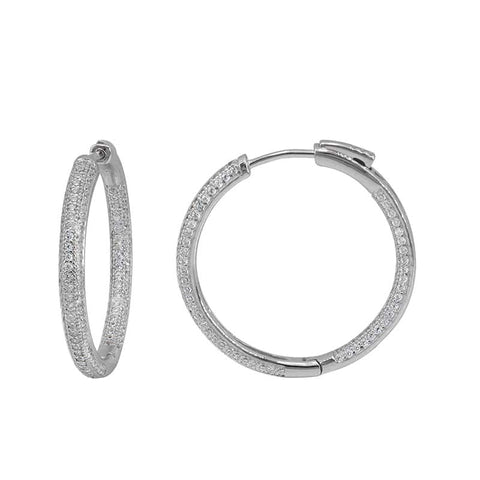 Hoop Sterling Silver Earrings