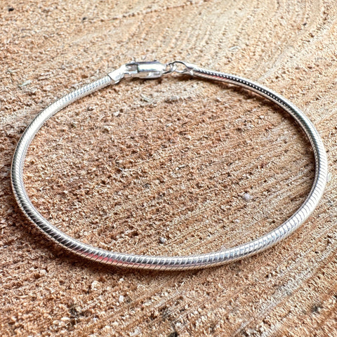 Bracelet MAGIC SERPENT Sterling Silver 2.3mm Magic Snake Chain