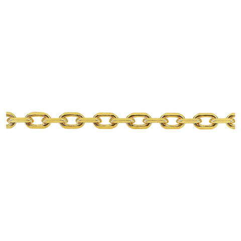 14K Anchor Chain Solid Gold  0.9mm